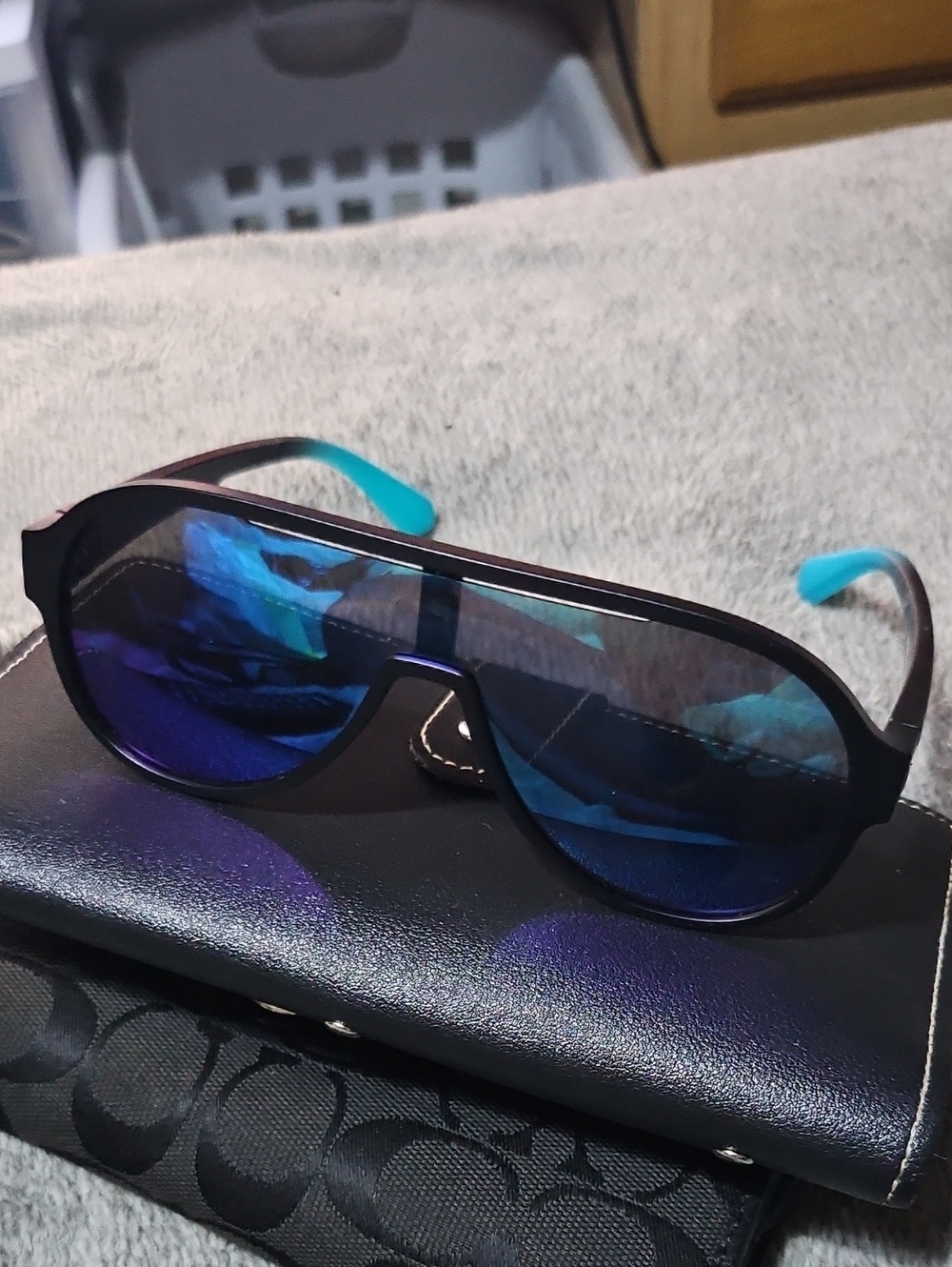 Mens Shield Sunglasses New